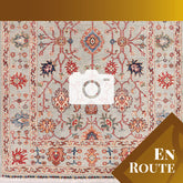 Handmade Afghan Sultani rug - ENR309583
